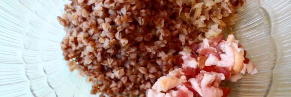 домашняя колбаса из печени с гречкой