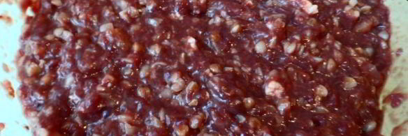 домашняя колбаса из печени с гречкой