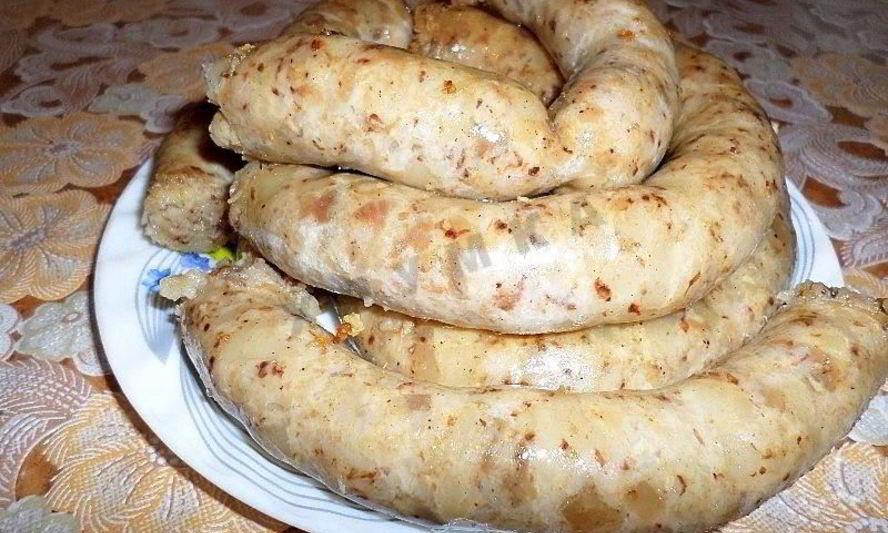 Рецепт домашней колбасы с гречкой
