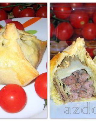 Фаршированные артишоки в тесте