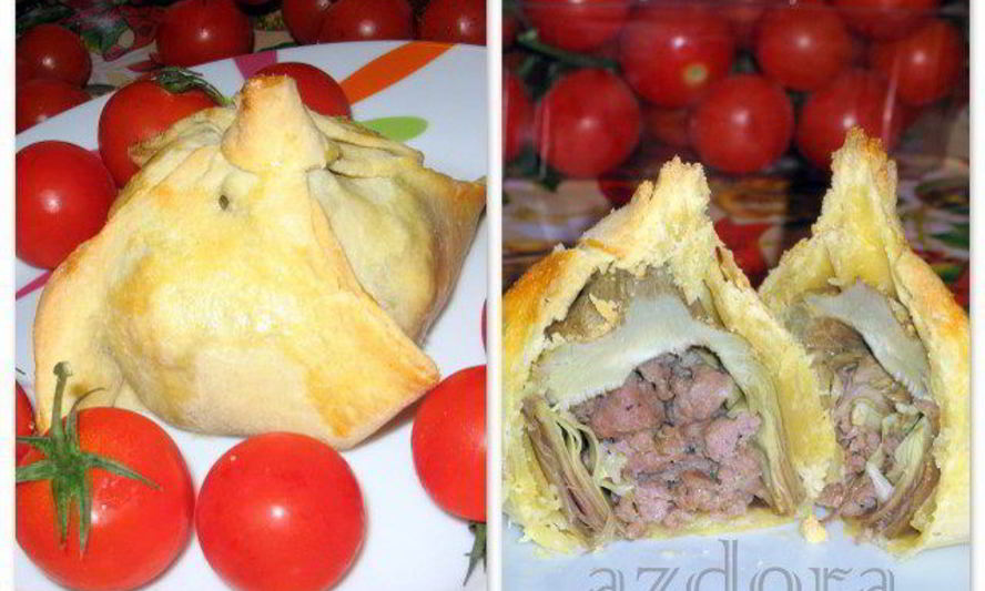 Рецепт фаршированных артишоков в тесте