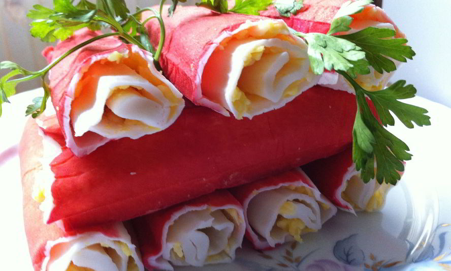 Рецепт фаршированных крабовых палочек