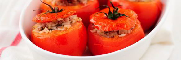 фаршированные помидоры в духовке