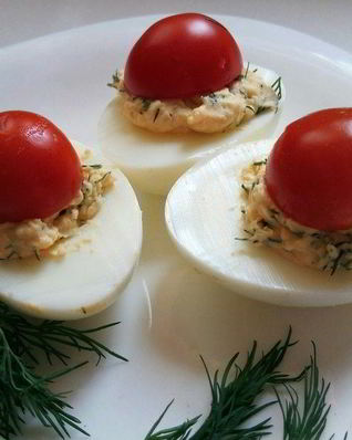 Фаршированные яйца