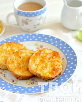 Гренки с сыром