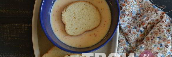 гренки с сыром