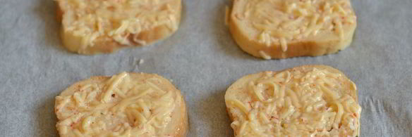 гренки с сыром