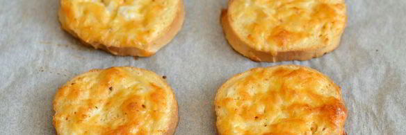 гренки с сыром