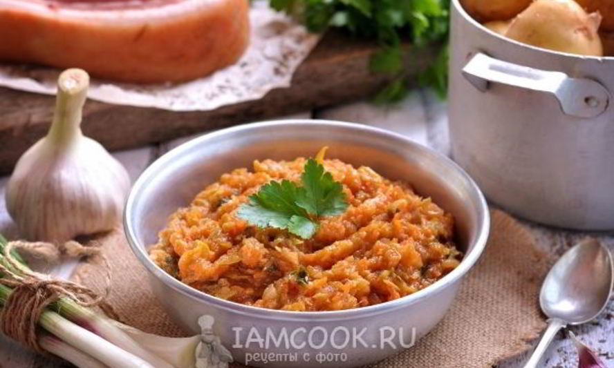Рецепт домашней кабачковой икры