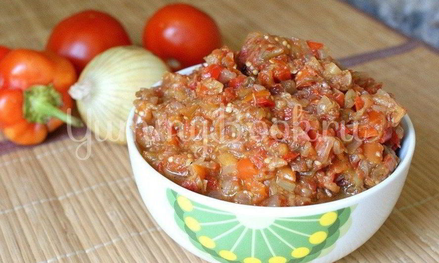 Рецепт икры из баклажанов