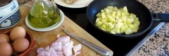 испанская тортилья с картошкой