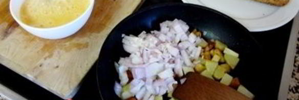 испанская тортилья с картошкой