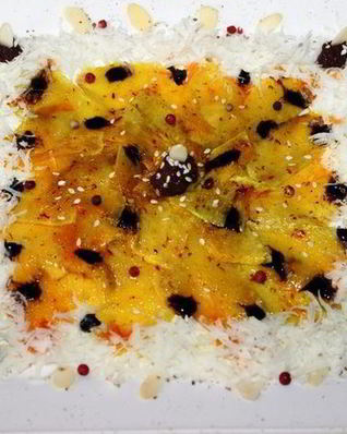 Карпаччо из тыквы Романтика