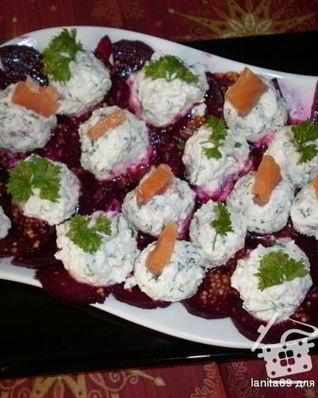 Карпаччо со свеклой Элегия