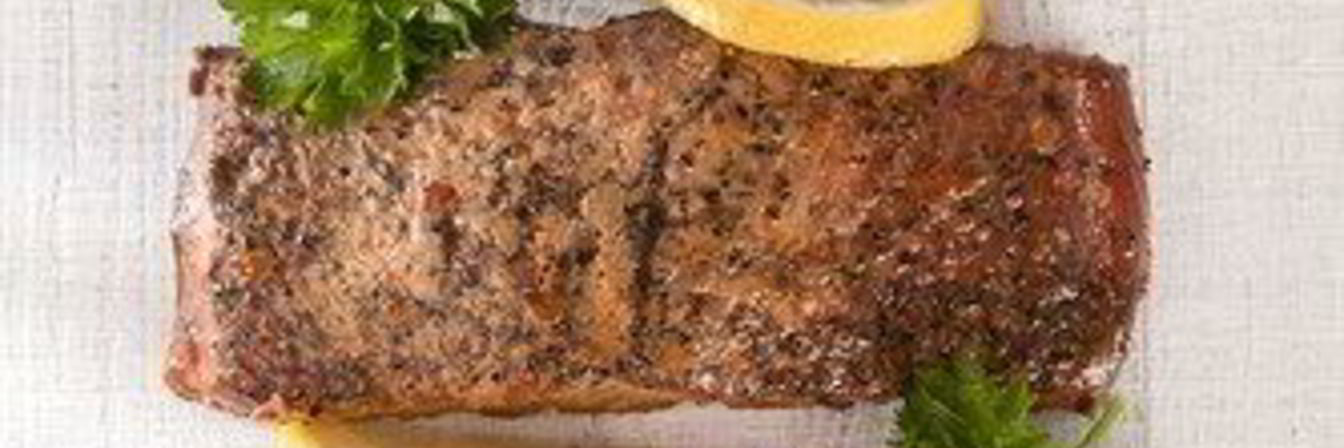 Маринованный лосось в мисо и саке