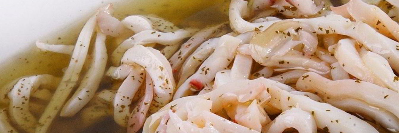 Маринованные кальмары