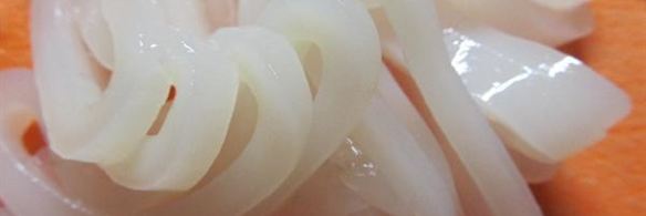 маринованные кольца кальмара