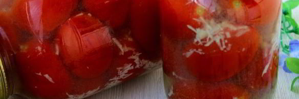 маринованные помидоры с чесноком