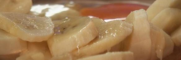 банановый омлет с банановым кремом