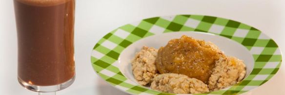 банановый омлет с банановым кремом