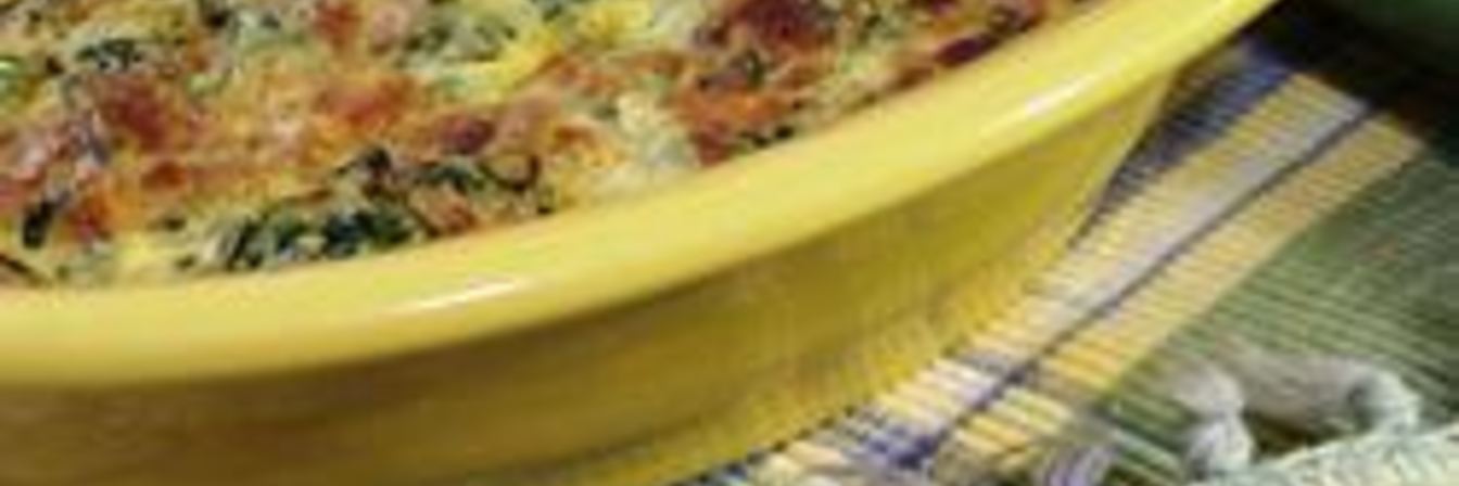 Брокколи в сырном омлете