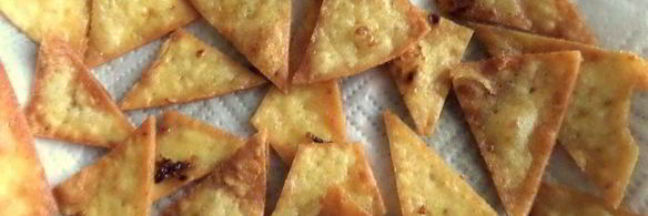 быстрый омлет из микроволновки с чипсами