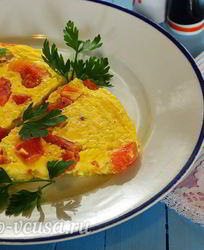 Омлет в духовке