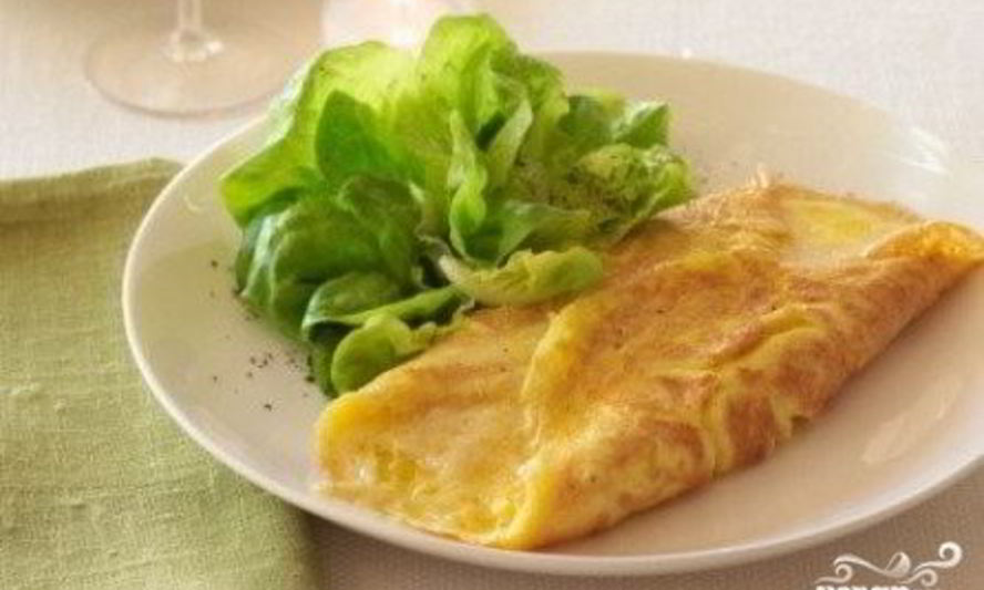 Рецепт французского омлета на завтрак