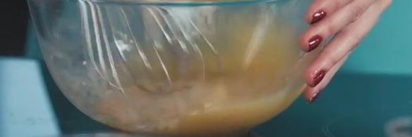 французский омлет с кабачком