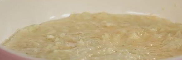 французский омлет с кабачком