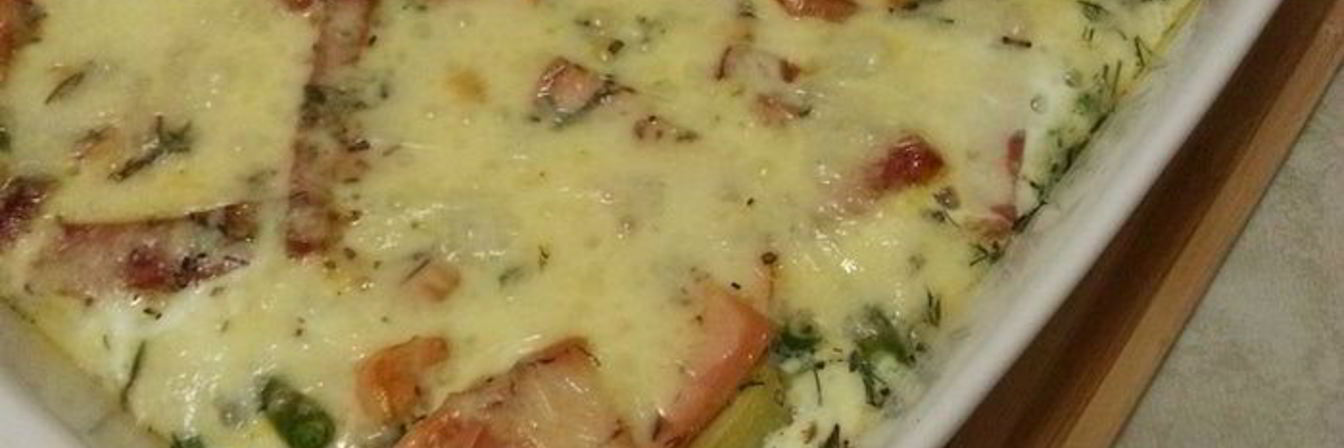 Фриттата из замороженных овощей