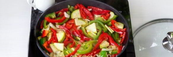 фриттата с овощами