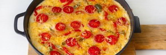 фриттата с овощами