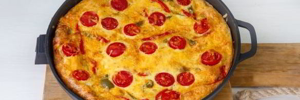 фриттата с овощами