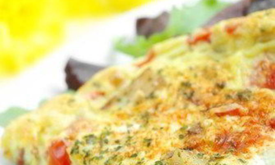 Рецепт фриттаты с цукини, базиликом и пармезаном