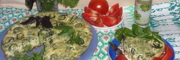 фриттата с цукини