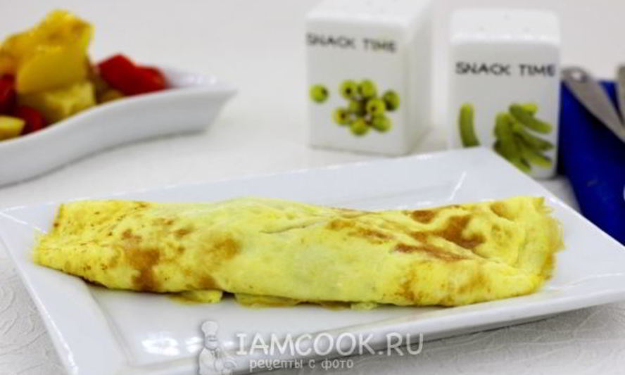 Рецепт омлета, фаршированного грибами по госту