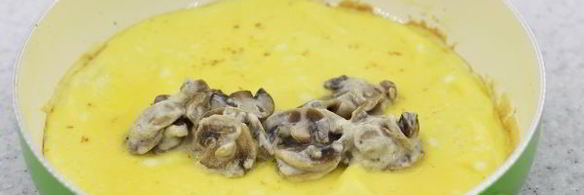омлет, фаршированный грибами по госту