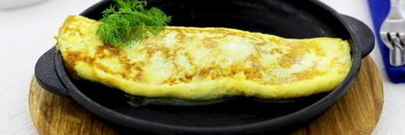 омлет, фаршированный грибами по госту