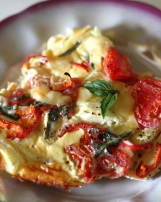 Омлет из кабачков в духовке