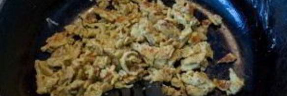 омлет из яичного порошка