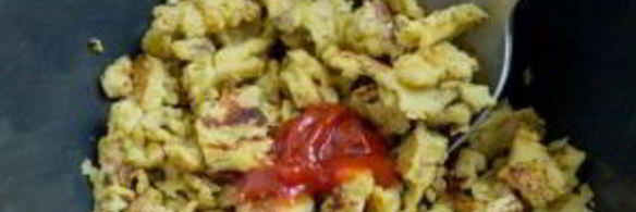 омлет из яичного порошка