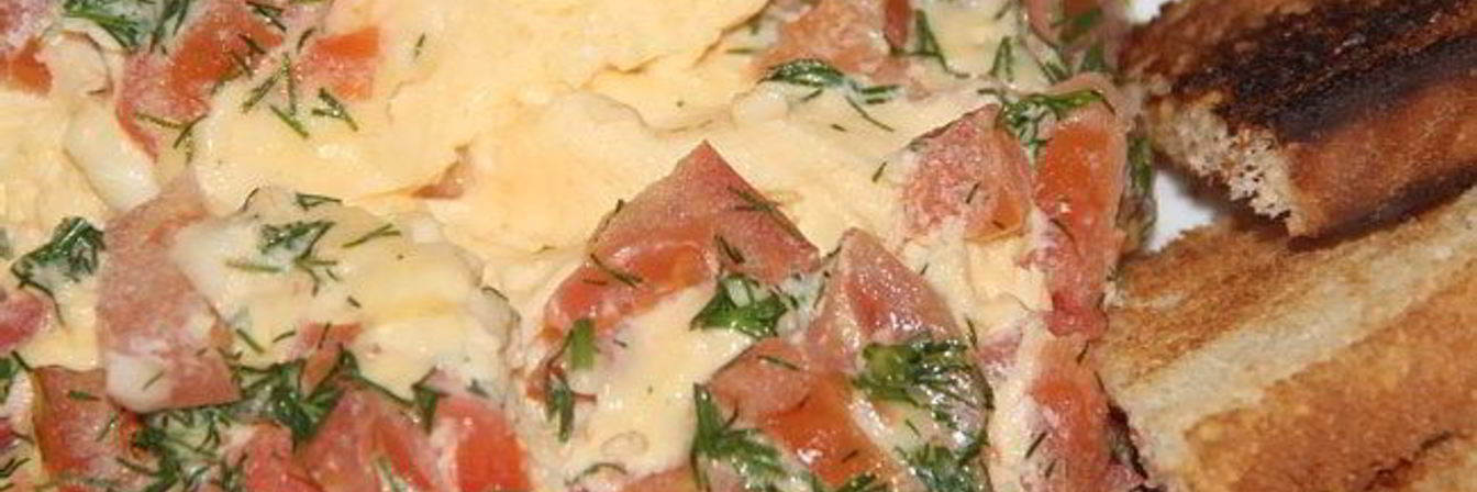 Омлет на пару в микроволновке