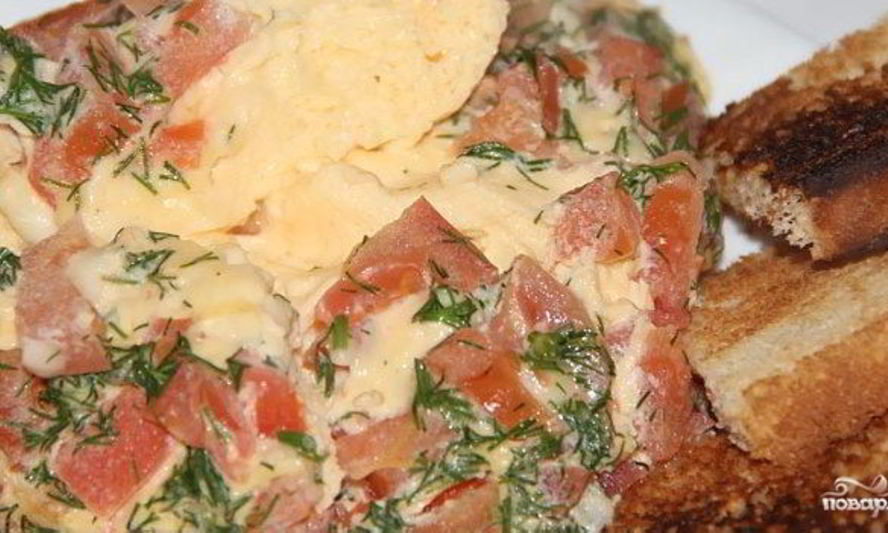 Рецепт омлета на пару в микроволновке