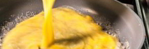 омлет обычный с молоком