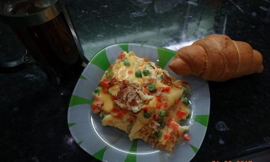 Рецепт омлета по-мексикански