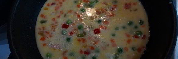 омлет по-мексикански