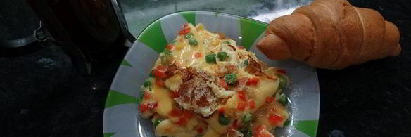 омлет по-мексикански