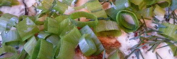 омлет с баклажаном и кабачком