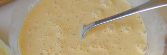 омлет с беконом в формочках